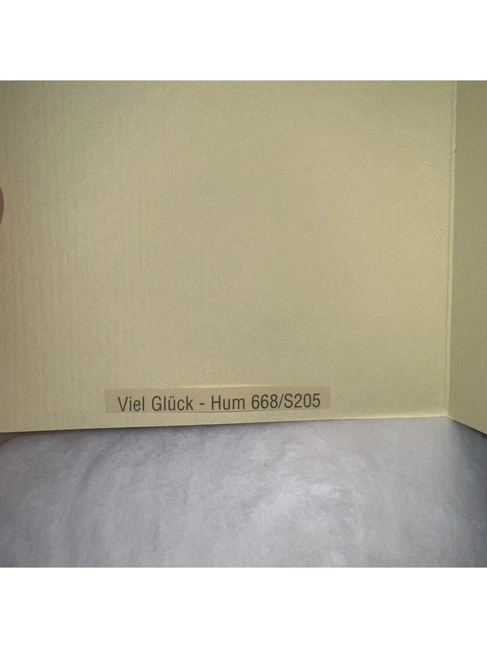 Set If 5 Hummel Raised 3D Cards